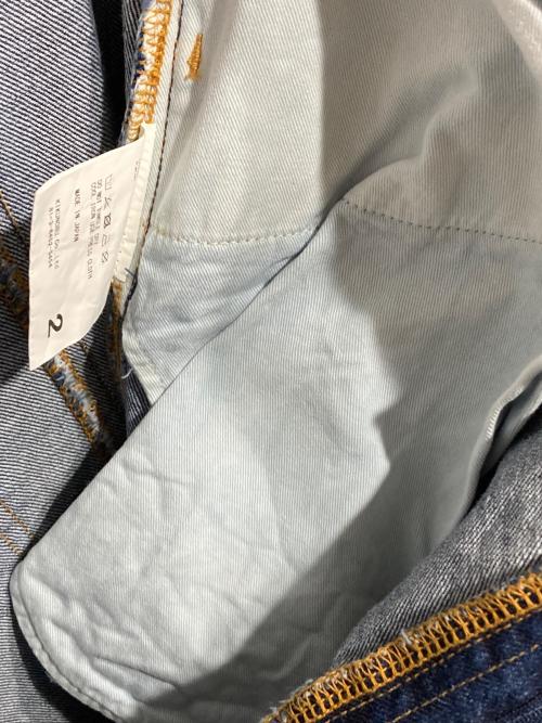 jieda（ジエダ）jieda (ジエダ) ユーズドルーズフィットデニムパンツ ブルー サイズ:2の古着・服飾アイテム