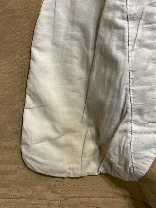 COMME des GARCONS HOMME（コムデギャルソン オム）COMME des GARCONS HOMME (コムデギャルソン オム) 強撚糸ポリステンカラーコート ベージュ サイズ:Mの古着・服飾アイテム