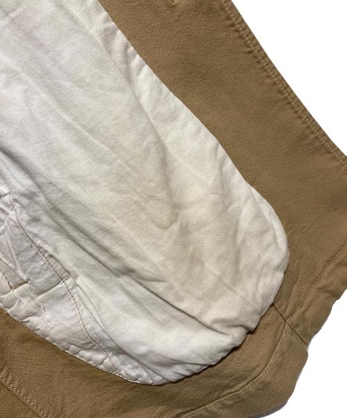 COMME des GARCONS HOMME（コムデギャルソン オム）COMME des GARCONS HOMME (コムデギャルソン オム) 強撚糸ポリステンカラーコート ベージュ サイズ:Mの古着・服飾アイテム