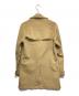 COMME des GARCONS HOMME (コムデギャルソン オム) 強撚糸ポリステンカラーコート ベージュ サイズ:M：6000円