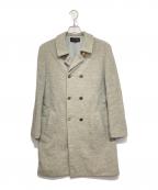 COMME des GARCONSコムデギャルソン）の古着「ウールミドルコート」｜ライトグレー