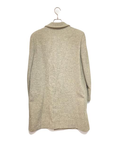 COMME des GARCONS（コムデギャルソン）COMME des GARCONS (コムデギャルソン) ウールミドルコート ライトグレー サイズ:Mの古着・服飾アイテム