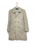 COMME des GARCONS（コムデギャルソン）の古着「ウールミドルコート」｜ライトグレー