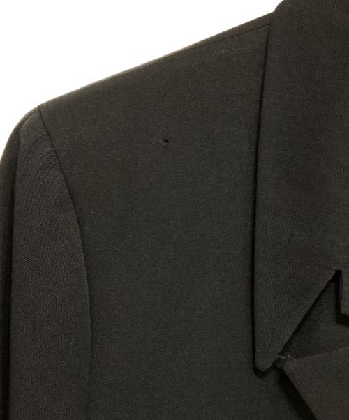 COMME des GARCONS HOMME PLUS（コムデギャルソンオムプリュス）COMME des GARCONS HOMME PLUS (コムデギャルソンオムプリュス) 8Bダブルテーラードジャケット ブラック サイズ:Sの古着・服飾アイテム