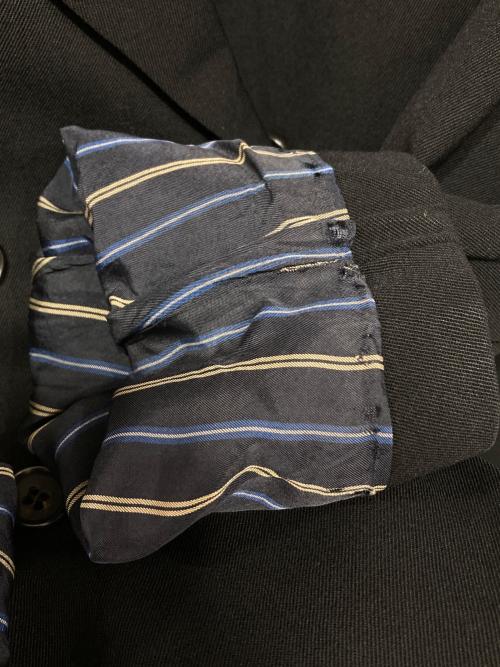 COMME des GARCONS HOMME PLUS（コムデギャルソンオムプリュス）COMME des GARCONS HOMME PLUS (コムデギャルソンオムプリュス) 8Bダブルテーラードジャケット ブラック サイズ:Sの古着・服飾アイテム