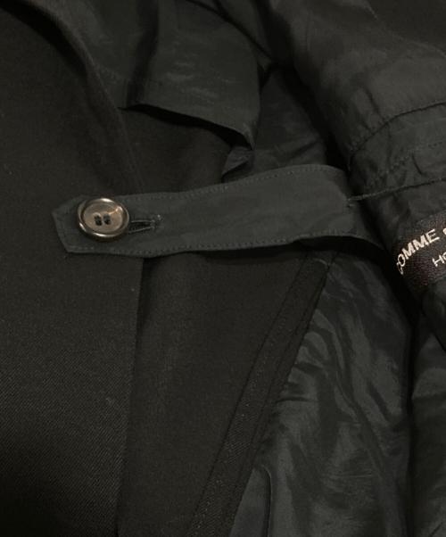 COMME des GARCONS HOMME PLUS（コムデギャルソンオムプリュス）COMME des GARCONS HOMME PLUS (コムデギャルソンオムプリュス) 8Bダブルテーラードジャケット ブラック サイズ:Sの古着・服飾アイテム