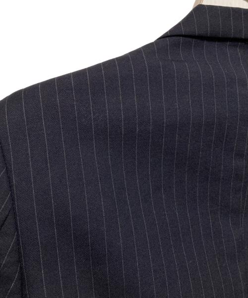 COMME des GARCONS SHIRT（コムデギャルソンシャツ）COMME des GARCONS SHIRT (コムデギャルソンシャツ) 1Bラペル切替ジャケット グレー×ネイビー サイズ:Sの古着・服飾アイテム