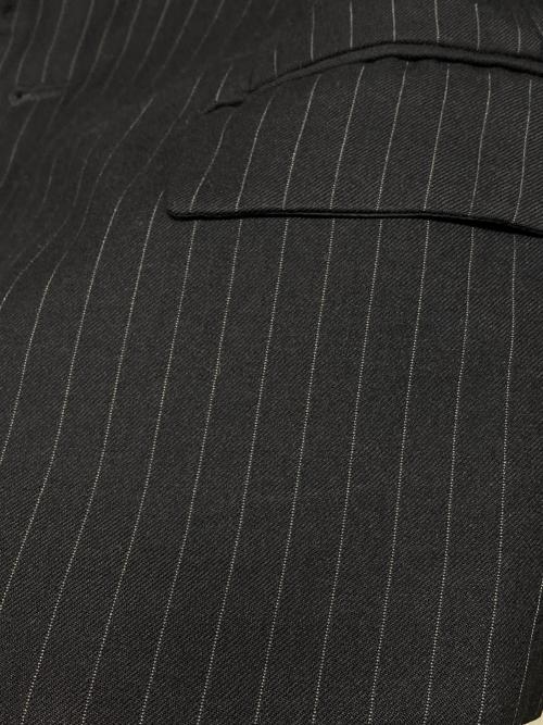 COMME des GARCONS SHIRT（コムデギャルソンシャツ）COMME des GARCONS SHIRT (コムデギャルソンシャツ) 1Bラペル切替ジャケット グレー×ネイビー サイズ:Sの古着・服飾アイテム