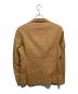 COMME des GARCONS HOMME (コムデギャルソン オム) 6Bコットンテーラードジャケット ブラウン サイズ:S：8000円