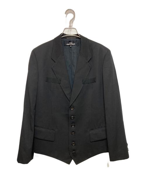 tricot COMME des GARCONS（トリココムデギャルソン）tricot COMME des GARCONS (トリココムデギャルソン) 6Bウールテーラードジャケット ブラック サイズ:Mの古着・服飾アイテム