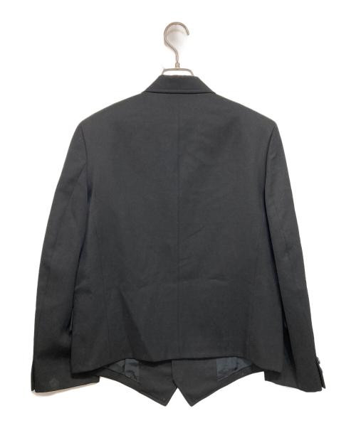 tricot COMME des GARCONS（トリココムデギャルソン）tricot COMME des GARCONS (トリココムデギャルソン) 6Bウールテーラードジャケット ブラック サイズ:Mの古着・服飾アイテム