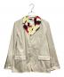 COMME des GARCONS SHIRT（コムデギャルソンシャツ）の古着「3Bカッティングテーラードジャケット」｜ベージュ