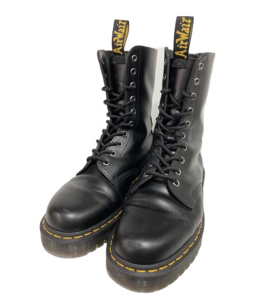 Dr.Martens（ドクターマーチン）Dr.Martens (ドクターマーチン) 10ホールジッパーブーツ ブラック サイズ:UK8の古着・服飾アイテム