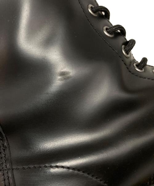 Dr.Martens（ドクターマーチン）Dr.Martens (ドクターマーチン) 10ホールジッパーブーツ ブラック サイズ:UK8の古着・服飾アイテム