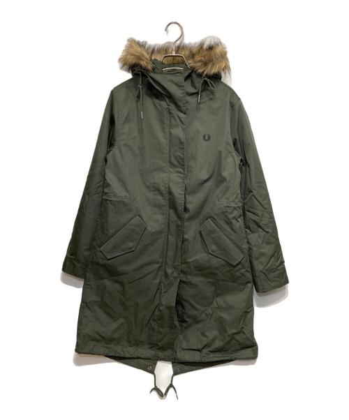 FRED PERRY（フレッドペリー）FRED PERRY (フレッドペリー) Zip-In Liner Parka オリーブ サイズ:34の古着・服飾アイテム