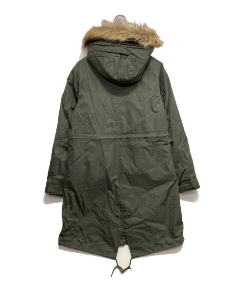 FRED PERRY（フレッドペリー）FRED PERRY (フレッドペリー) Zip-In Liner Parka オリーブ サイズ:34の古着・服飾アイテム