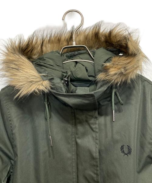FRED PERRY（フレッドペリー）FRED PERRY (フレッドペリー) Zip-In Liner Parka オリーブ サイズ:34の古着・服飾アイテム