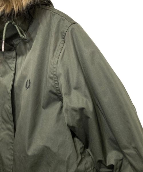FRED PERRY（フレッドペリー）FRED PERRY (フレッドペリー) Zip-In Liner Parka オリーブ サイズ:34の古着・服飾アイテム