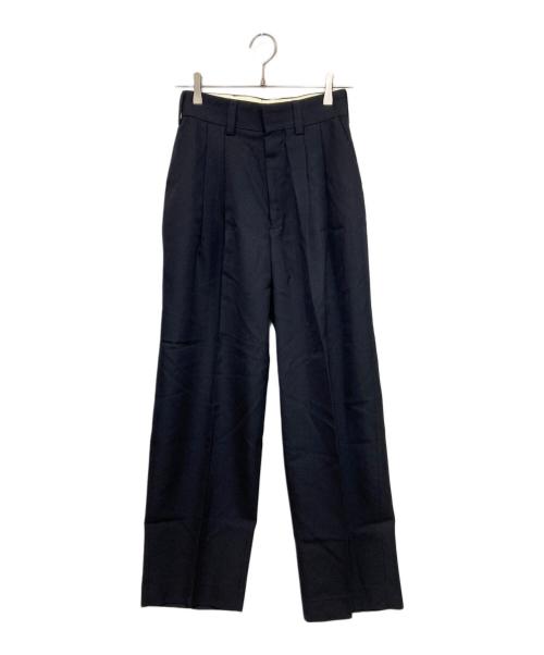 THE SHINZONE（ザ シンゾーン）THE SHINZONE (ザ シンゾーン) WOOL TOMBOY PANTS ネイビー サイズ:POの古着・服飾アイテム