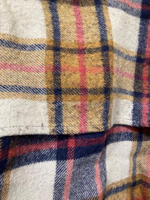 REGENT（レジェント）REGENT (レジェント) ウールジャケット レッド×ベージュ サイズ:Sの古着・服飾アイテム