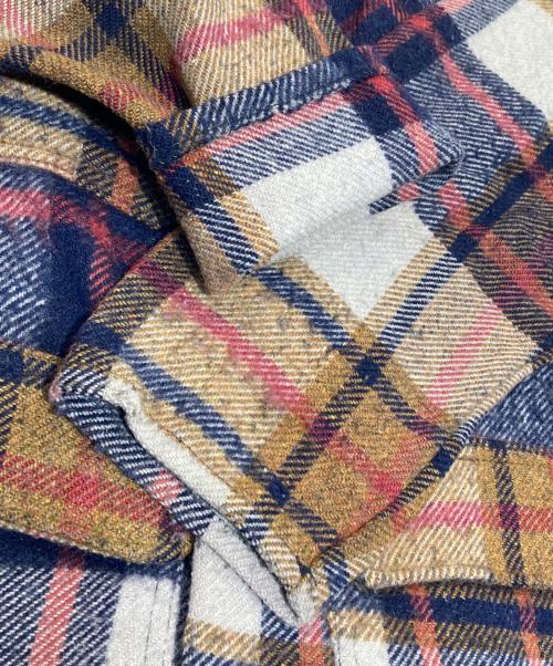 REGENT（レジェント）REGENT (レジェント) ウールジャケット レッド×ベージュ サイズ:Sの古着・服飾アイテム