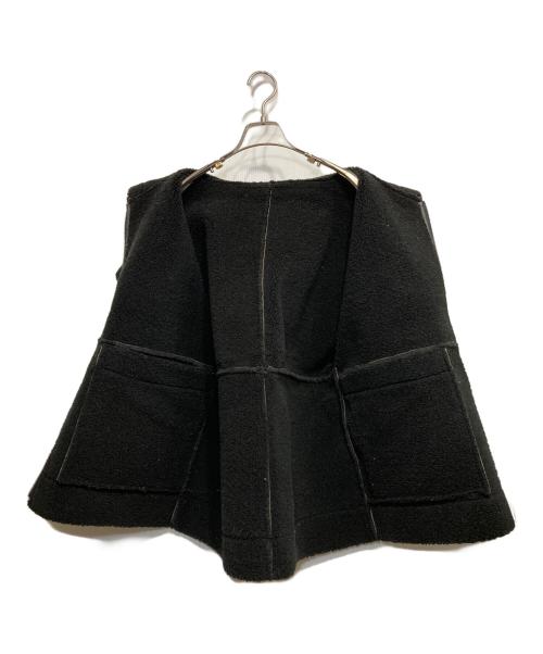 Sea Room lynn（シールームリン）Sea Room lynn (シールームリン) フェイクムートンボアベスト ブラック サイズ:FREEの古着・服飾アイテム