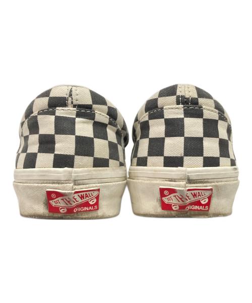VANS（ヴァンズ）VANS (バンズ) VAULT OG CLASSIC SLIP ON ブラック×アイボリー サイズ:26の古着・服飾アイテム