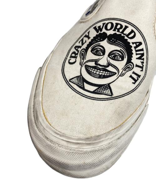 VANS（ヴァンズ）VANS (バンズ) VAULT OG CLASSIC SLIP ON ブラック×アイボリー サイズ:26の古着・服飾アイテム