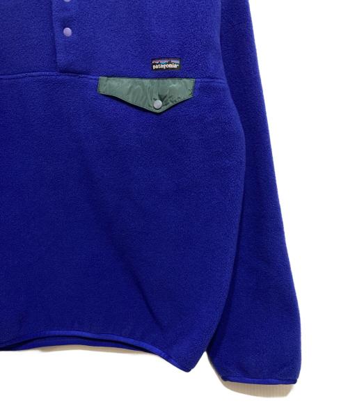 Patagonia（パタゴニア）Patagonia (パタゴニア) フリーススナッププルオーバー ブルー サイズ:Mの古着・服飾アイテム