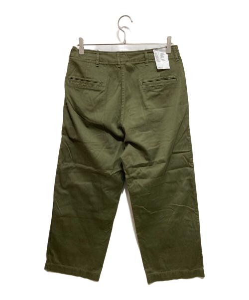 CIOTA（シオタ）CIOTA (シオタ) スビンコットンウエポンチノパンツ グリーン サイズ:5の古着・服飾アイテム