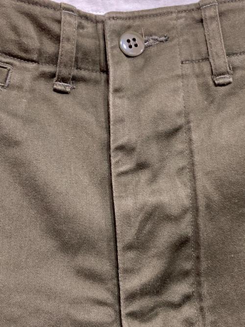 CIOTA（シオタ）CIOTA (シオタ) スビンコットンウエポンチノパンツ グリーン サイズ:5の古着・服飾アイテム