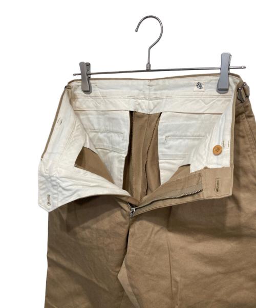 BEAMS（ビームス）BEAMS (ビームス) KAPTAIN SUNSHINE (キャプテンサンシャイン) 別注トラウザーズ ブラウン サイズ:30の古着・服飾アイテム