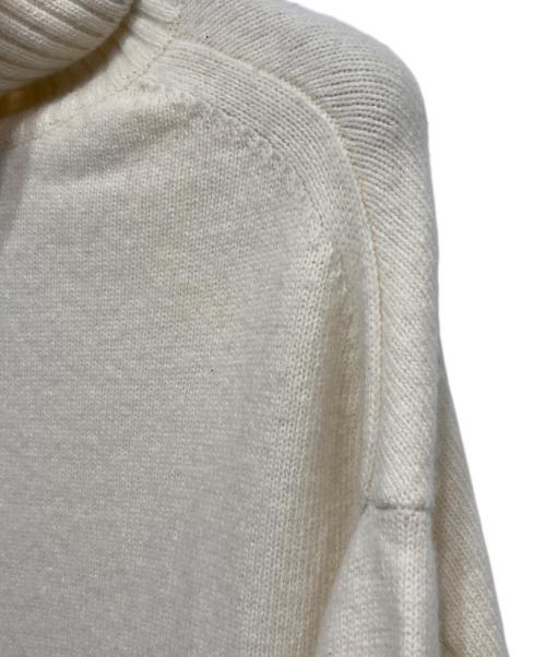 IENA（イエナ）IENA (イエナ) AQUAハイネックワイドプルオーバー ベージュ サイズ:-の古着・服飾アイテム