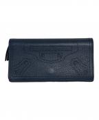 BALENCIAGAバレンシアガ）の古着「パンチング加工ウォレット」｜ブルー