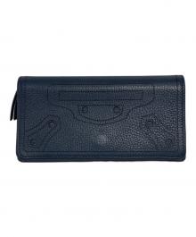 BALENCIAGA（バレンシアガ）の古着「パンチング加工ウォレット」｜ブルー