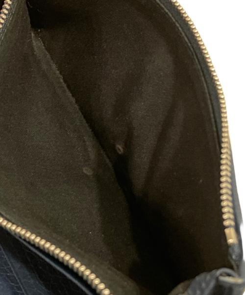 BALENCIAGA（バレンシアガ）BALENCIAGA (バレンシアガ) パンチング加工ウォレット ブルーの古着・服飾アイテム