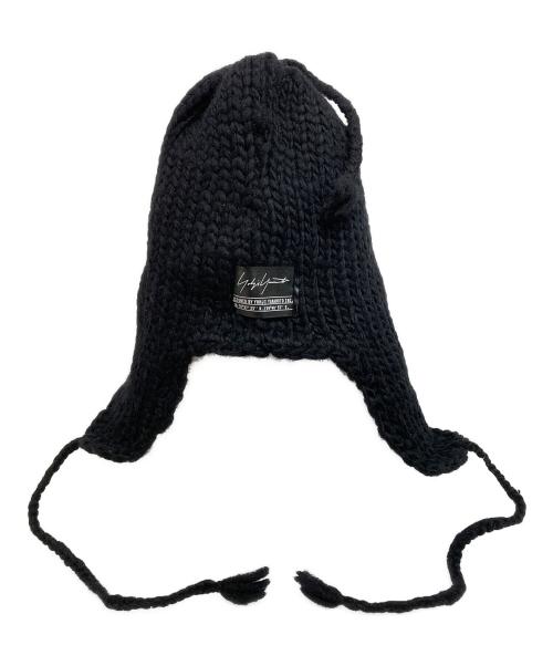 Yohji Yamamoto pour homme（ヨウジヤマモト プールオム）Yohji Yamamoto pour homme (ヨウジヤマモト プールオム) ニットキャップ ブラックの古着・服飾アイテム