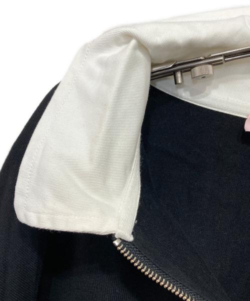 Palm Angels（パーム エンジェルス）Palm Angels (パーム エンジェルス) ハーフジップシャツ ブラック サイズ:Sの古着・服飾アイテム