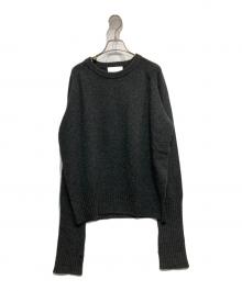 AP STUDIO（エーピーストゥディオ）の古着「クルーネックニット」｜グレー