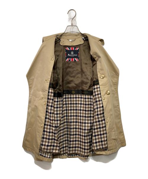 Aquascutum（アクアスキュータム）Aquascutum (アクアスキュータム) ショートトレンチコート ベージュ サイズ:-の古着・服飾アイテム