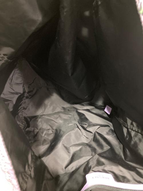 VERSACE（ヴェルサーチェ）VERSACE (ヴェルサーチェ) プリントトートバッグ パープル×グリーンの古着・服飾アイテム