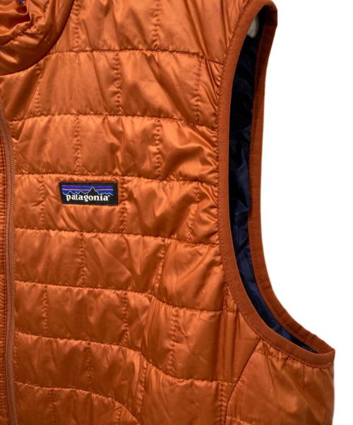 Patagonia（パタゴニア）Patagonia (パタゴニア) ナノパフベスト オレンジ サイズ:XLの古着・服飾アイテム