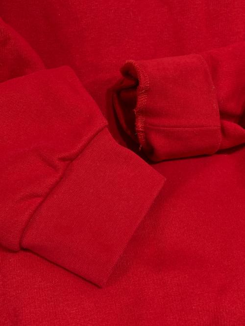 POLO RALPH LAUREN（ポロ・ラルフローレン）POLO RALPH LAUREN (ポロ・ラルフローレン) プラッドポニーフーディー レッド サイズ:XLの古着・服飾アイテム