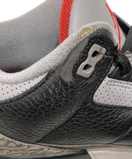 NIKE（ナイキ）NIKE (ナイキ) Air Jordan 3 Retro OG グレー×ブラック サイズ:27.5の古着・服飾アイテム