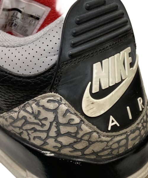 NIKE（ナイキ）NIKE (ナイキ) Air Jordan 3 Retro OG グレー×ブラック サイズ:27.5の古着・服飾アイテム