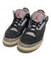 NIKE（ナイキ）の古着「Air Jordan 3 Retro OG」｜グレー×ブラック