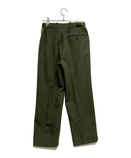 British Army（ブリティッシュアーミー）British Army (イギリス軍) バラックドレスパンツ グリーン サイズ:72の古着・服飾アイテム
