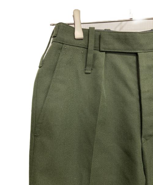 British Army（ブリティッシュアーミー）British Army (イギリス軍) バラックドレスパンツ グリーン サイズ:72の古着・服飾アイテム
