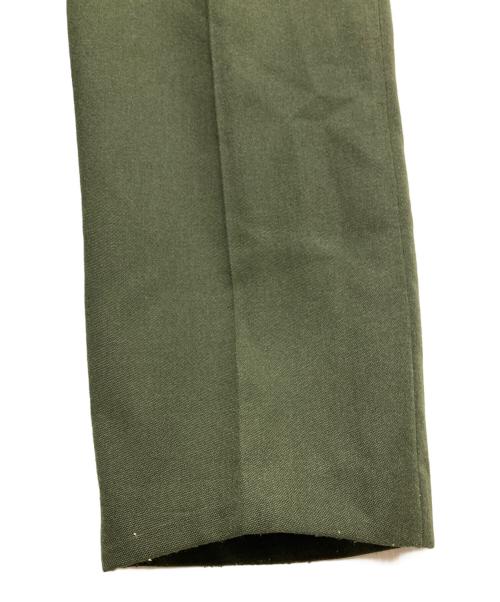 British Army（ブリティッシュアーミー）British Army (イギリス軍) バラックドレスパンツ グリーン サイズ:72の古着・服飾アイテム