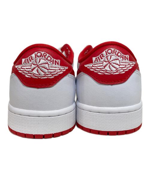 NIKE（ナイキ）NIKE (ナイキ) Air Jordan 1 Retro Low OG レッド×ホワイト サイズ:27の古着・服飾アイテム